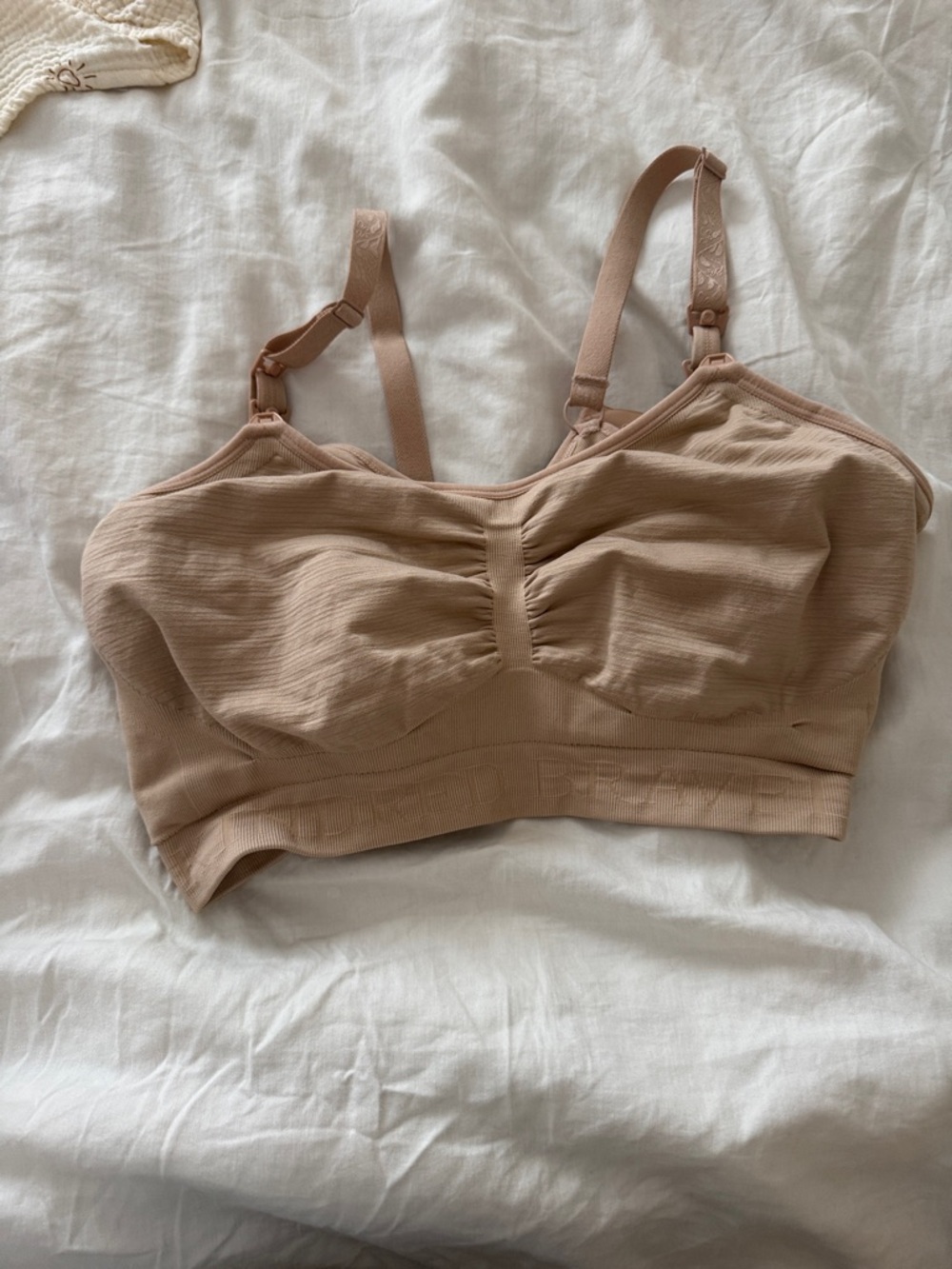 Kindred Bravely Pumping and Nursing Bralette NUDE